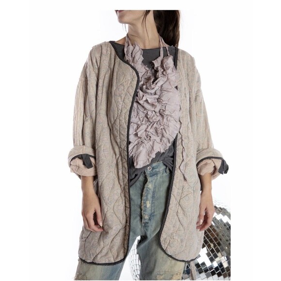 Magnolia Pearl Jackets & Blazers - Magnolia Pearl Quilted Aleda Coat Reversible OSFM NWT
